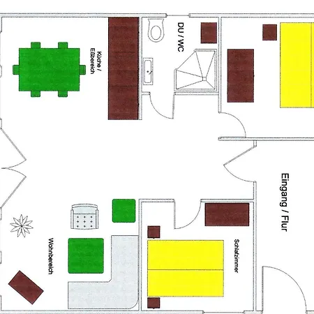 Stricker, Typ B, Balkon Apartment